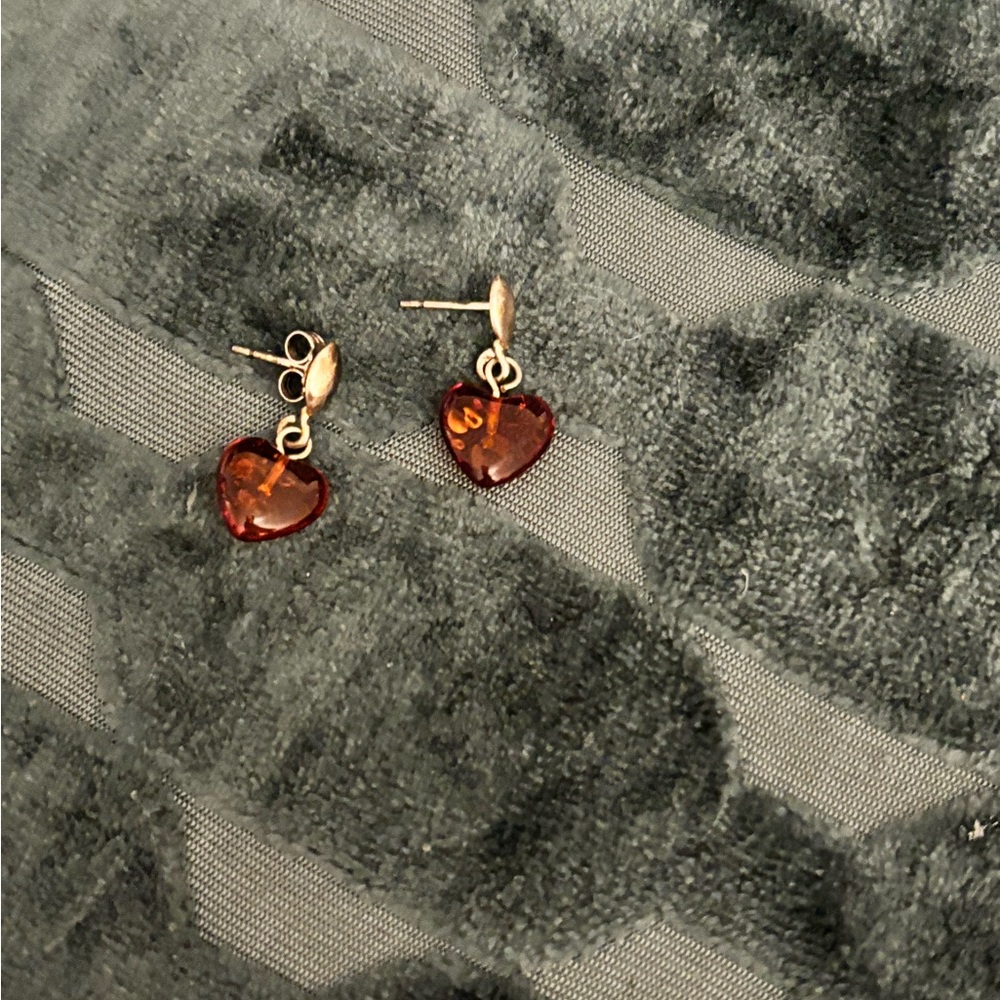 Heart-Shaped Earrings